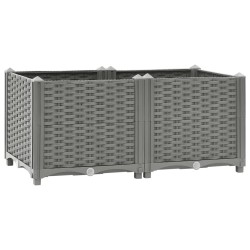 vidaXL Arriate polipropileno 80x40x38 cm