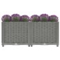 vidaXL Arriate polipropileno 80x40x38 cm vidaXL Arriate polipropileno 80x40x38 cm