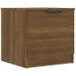 vidaXL Mesita de noche color marrón roble 40x39x40 cm vidaXL Mesita de noche color marrón roble 40x39x40 cm
