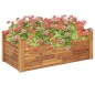 vidaXL Arriate de madera maciza de acacia 110x60x44 cm vidaXL Arriate de madera maciza de acacia 110x60x44 cm