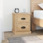 vidaXL Mesitas de noche 2 uds contrachapada roble Sonoma 39x39x47,5 cm vidaXL Mesitas de noche 2 uds contrachapada roble Sonoma 39x39x47,5 cm