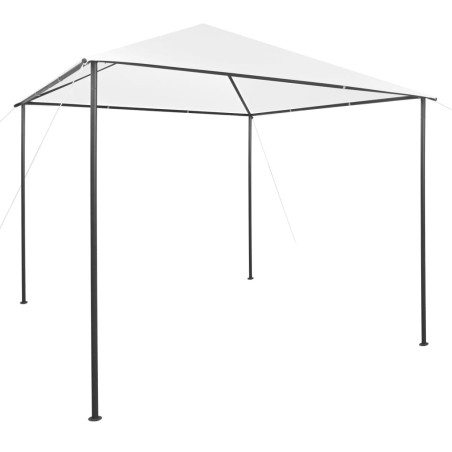vidaXL Cenador blanco 3x3x2,9 m 180 g/m²