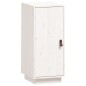 vidaXL Aparador de madera maciza de pino blanco 34x40x75 cm vidaXL Aparador de madera maciza de pino blanco 34x40x75 cm