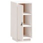 vidaXL Aparador de madera maciza de pino blanco 34x40x75 cm vidaXL Aparador de madera maciza de pino blanco 34x40x75 cm