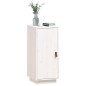 vidaXL Aparador de madera maciza de pino blanco 34x40x75 cm vidaXL Aparador de madera maciza de pino blanco 34x40x75 cm