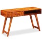 vidaXL Escritorio de madera maciza de sheesham 118x50x76 cm vidaXL Escritorio de madera maciza de sheesham 118x50x76 cm