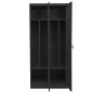 vidaXL Armario de acero gris antracita 80x50x180 cm