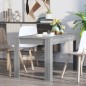 vidaXL Mesa de comedor madera contrachapada gris Sonoma 140x74,5x76 cm vidaXL Mesa de comedor madera contrachapada gris Sonoma 140x74,5x76 cm