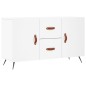 vidaXL Aparador de madera de ingeniería blanco 100x36x60 cm vidaXL Aparador de madera de ingeniería blanco 100x36x60 cm