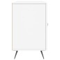 vidaXL Aparador de madera de ingeniería blanco 100x36x60 cm vidaXL Aparador de madera de ingeniería blanco 100x36x60 cm