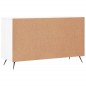 vidaXL Aparador de madera de ingeniería blanco 100x36x60 cm vidaXL Aparador de madera de ingeniería blanco 100x36x60 cm