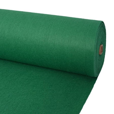 vidaXL Alfombra para eventos 1x12 m verde