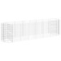 vidaXL Arriate de gaviones de hierro galvanizado 400x100x100 cm vidaXL Arriate de gaviones de hierro galvanizado 400x100x100 cm