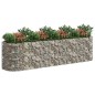 vidaXL Arriate de gaviones de hierro galvanizado 400x100x100 cm vidaXL Arriate de gaviones de hierro galvanizado 400x100x100 cm