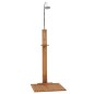 vidaXL Ducha de jardín de madera maciza de teca 75x75x210 cm vidaXL Ducha de jardín de madera maciza de teca 75x75x210 cm