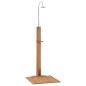 vidaXL Ducha de jardín de madera maciza de teca 75x75x210 cm vidaXL Ducha de jardín de madera maciza de teca 75x75x210 cm