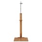 vidaXL Ducha de jardín de madera maciza de teca 75x75x210 cm vidaXL Ducha de jardín de madera maciza de teca 75x75x210 cm