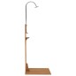 vidaXL Ducha de jardín de madera maciza de teca 75x75x210 cm vidaXL Ducha de jardín de madera maciza de teca 75x75x210 cm