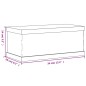 vidaXL Caja de exposición acrílico transparente 34x16x14 cm vidaXL Caja de exposición acrílico transparente 34x16x14 cm