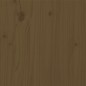 vidaXL Estructura de cama madera maciza de pino marrón miel 200x200 cm