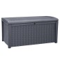 Keter Caja de almacenamiento de jardín Borneo 416 L Keter Caja de almacenamiento de jardín Borneo 416 L