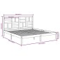 vidaXL Estructura de cama madera maciza de pino marrón miel 200x200 cm