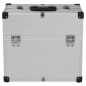 vidaXL Caja de herramientas aluminio plateado 38x22,5x34 cm vidaXL Caja de herramientas aluminio plateado 38x22,5x34 cm