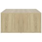 vidaXL Mesas de centro 4 pzas contrachapada roble Sonoma 33x33x33 cm vidaXL Mesas de centro 4 pzas contrachapada roble Sonoma 33x33x33 cm