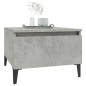 vidaXL Mesas auxiliares 2 uds contrachapada gris hormigón 50x46x35 cm vidaXL Mesas auxiliares 2 uds contrachapada gris hormigón 50x46x35 cm