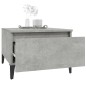 vidaXL Mesas auxiliares 2 uds contrachapada gris hormigón 50x46x35 cm vidaXL Mesas auxiliares 2 uds contrachapada gris hormigón 50x46x35 cm