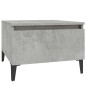 vidaXL Mesas auxiliares 2 uds contrachapada gris hormigón 50x46x35 cm vidaXL Mesas auxiliares 2 uds contrachapada gris hormigón 50x46x35 cm