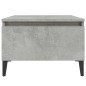 vidaXL Mesas auxiliares 2 uds contrachapada gris hormigón 50x46x35 cm vidaXL Mesas auxiliares 2 uds contrachapada gris hormigón 50x46x35 cm