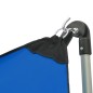 vidaXL Hamaca con soporte plegable azul vidaXL Hamaca con soporte plegable azul
