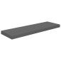 vidaXL Estante flotante de pared 2 uds MDF gris brillo 80x23,5x3,8 cm vidaXL Estante flotante de pared 2 uds MDF gris brillo 80x23,5x3,8 cm