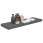 vidaXL Estante flotante de pared 2 uds MDF gris brillo 80x23,5x3,8 cm vidaXL Estante flotante de pared 2 uds MDF gris brillo 80x23,5x3,8 cm