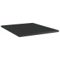 vidaXL Estante estantería 8 uds contrachapada negro brillo 40x50x1,5cm vidaXL Estante estantería 8 uds contrachapada negro brillo 40x50x1,5cm
