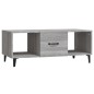 vidaXL Mesa de centro madera contrachapada gris Sonoma 102x50x40 cm vidaXL Mesa de centro madera contrachapada gris Sonoma 102x50x40 cm