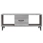 vidaXL Mesa de centro madera contrachapada gris Sonoma 102x50x40 cm vidaXL Mesa de centro madera contrachapada gris Sonoma 102x50x40 cm