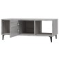 vidaXL Mesa de centro madera contrachapada gris Sonoma 102x50x40 cm vidaXL Mesa de centro madera contrachapada gris Sonoma 102x50x40 cm