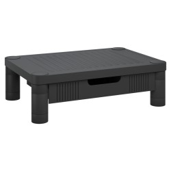 vidaXL Soporte para monitor negro 43x30,5x13 cm
