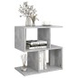 vidaXL Mesitas de noche 2 uds contrachapada gris hormigón 50x30x51,5cm vidaXL Mesitas de noche 2 uds contrachapada gris hormigón 50x30x51,5cm