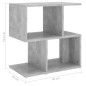 vidaXL Mesitas de noche 2 uds contrachapada gris hormigón 50x30x51,5cm vidaXL Mesitas de noche 2 uds contrachapada gris hormigón 50x30x51,5cm