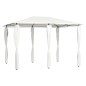 vidaXL Cenador con cubiertas de postes crema 3x4x2,6 m 160 g/m² vidaXL Cenador con cubiertas de postes crema 3x4x2,6 m 160 g/m²