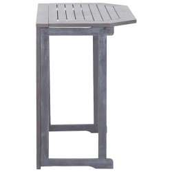vidaXL Mesa plegable de balcón madera de acacia maciza 90x50x74 cm