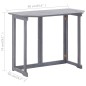 vidaXL Mesa plegable de balcón madera de acacia maciza 90x50x74 cm vidaXL Mesa plegable de balcón madera de acacia maciza 90x50x74 cm