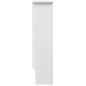vidaXL Cubierta para radiador MDF blanco 172 cm vidaXL Cubierta para radiador MDF blanco 172 cm
