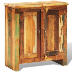 vidaXL Aparador de madera reciclada con 2 puertas estilo vintage 