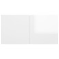 vidaXL Muebles de salón colgantes 3 unidades blanco brillo 60x30x30 cm vidaXL Muebles de salón colgantes 3 unidades blanco brillo 60x30x30 cm