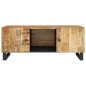 vidaXL Mesa de centro madera maciza mango y contrachapada 100x54x40 cm vidaXL Mesa de centro madera maciza mango y contrachapada 100x54x40 cm