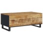 vidaXL Mesa de centro madera maciza mango y contrachapada 100x54x40 cm vidaXL Mesa de centro madera maciza mango y contrachapada 100x54x40 cm